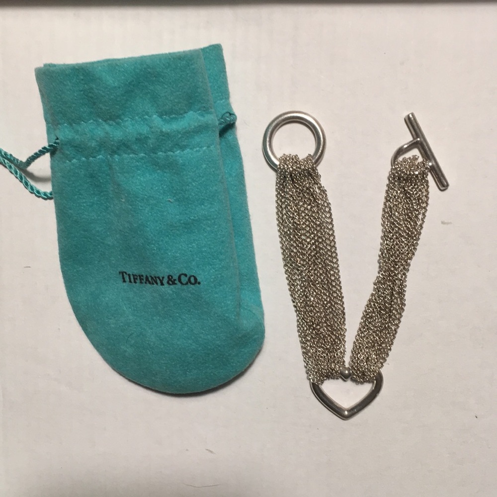 Tiffany&Co Heart Toggle Chain Collection Bracelet